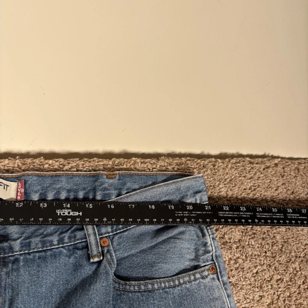 Levis 550 Relaxed Fit Jeans‎ Mens 44x30 (Fits 42x30) Tapered Leg Denim